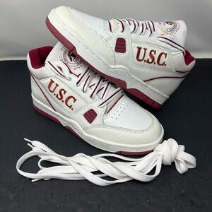 NEW OLD STOCK  VINTAGE USC FOOTBALL 100th Team 1990’s Sneaker Shoes UNWORN